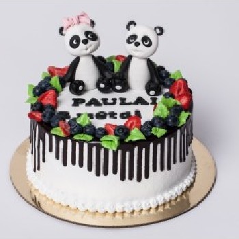 Vaikiškas tortas "Du pandukai"