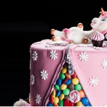 Vaikiškas tortas "Sotus vienaragis"
