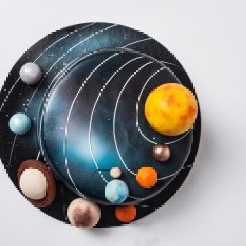 Vaikiškas tortas "Kosmosas"