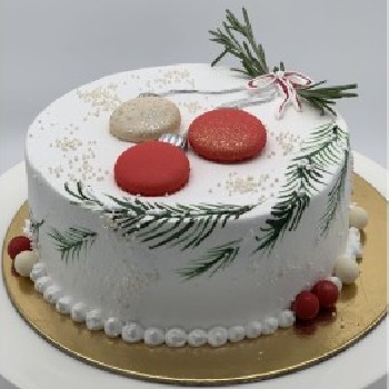 Christmas with macarons