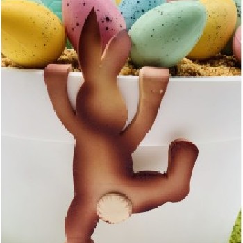 Velykinis tortas "Vazonėlis su kiaušiniais"
