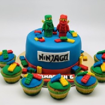 Vaikiškas tortas "Ninčago"