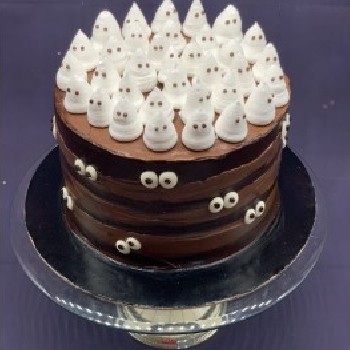 Vaikiškas "Vaiduoklių tortas"