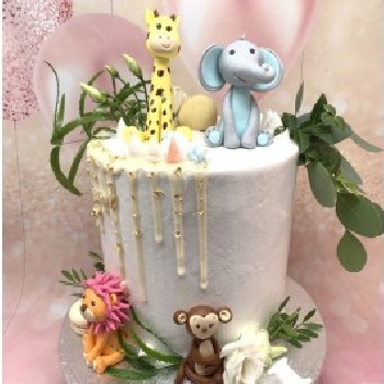 Vaikiškas tortas " Zoo 2"