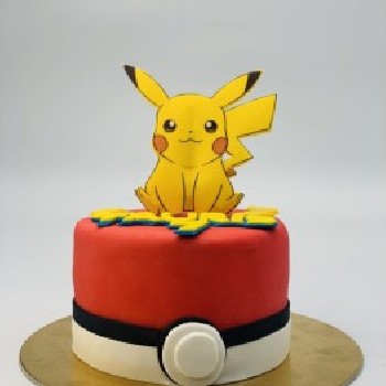 Vaikiškas tortas su pokemonu