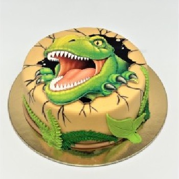Vaikiškas tortas "Dinozauras"