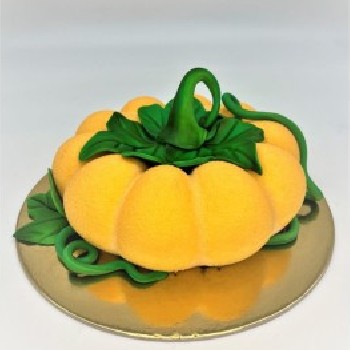 Pasiflorų tortas "Moliūgas"