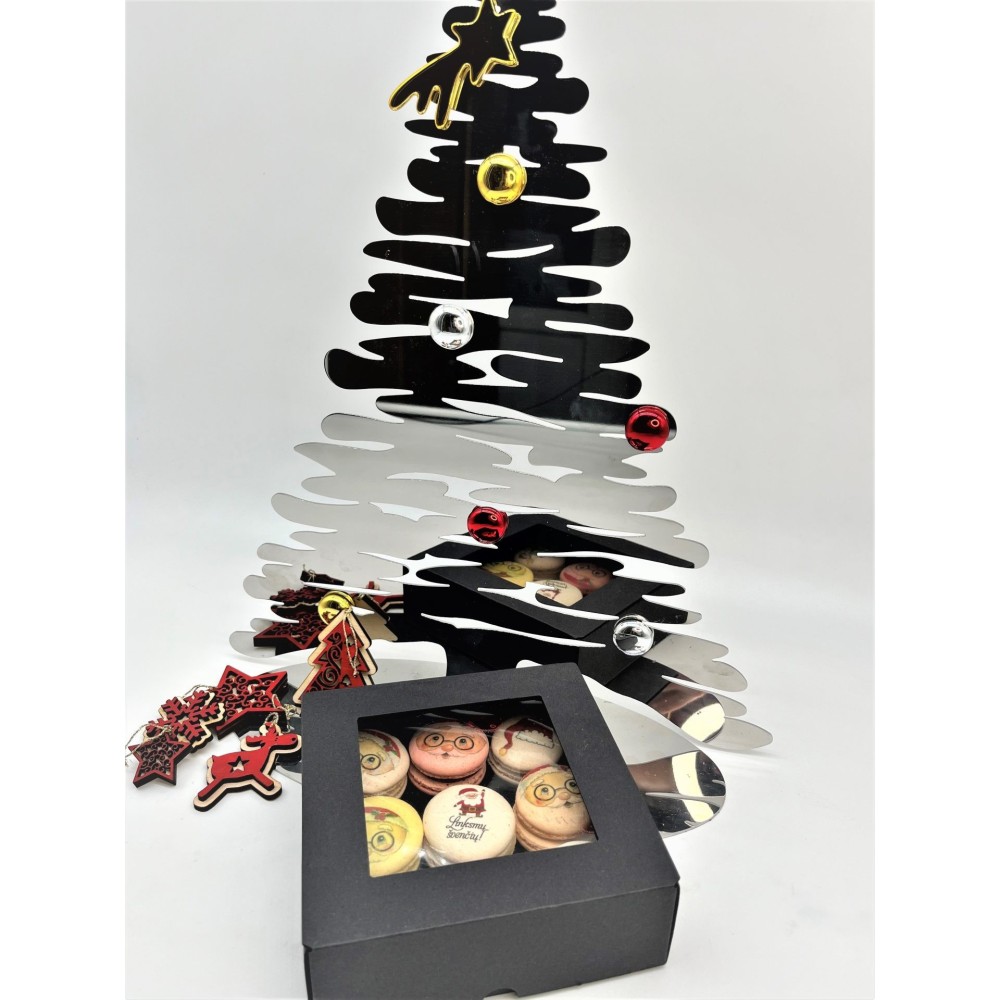 Kalėdiniai macarons