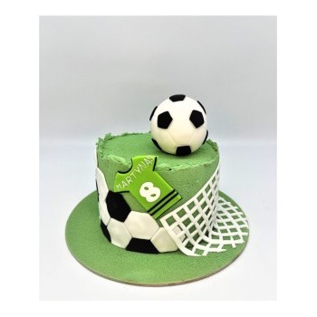 Vaikiškas tortas "Futbolo fanas"
