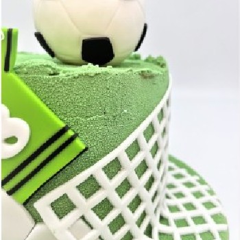 Vaikiškas tortas "Futbolo fanas"