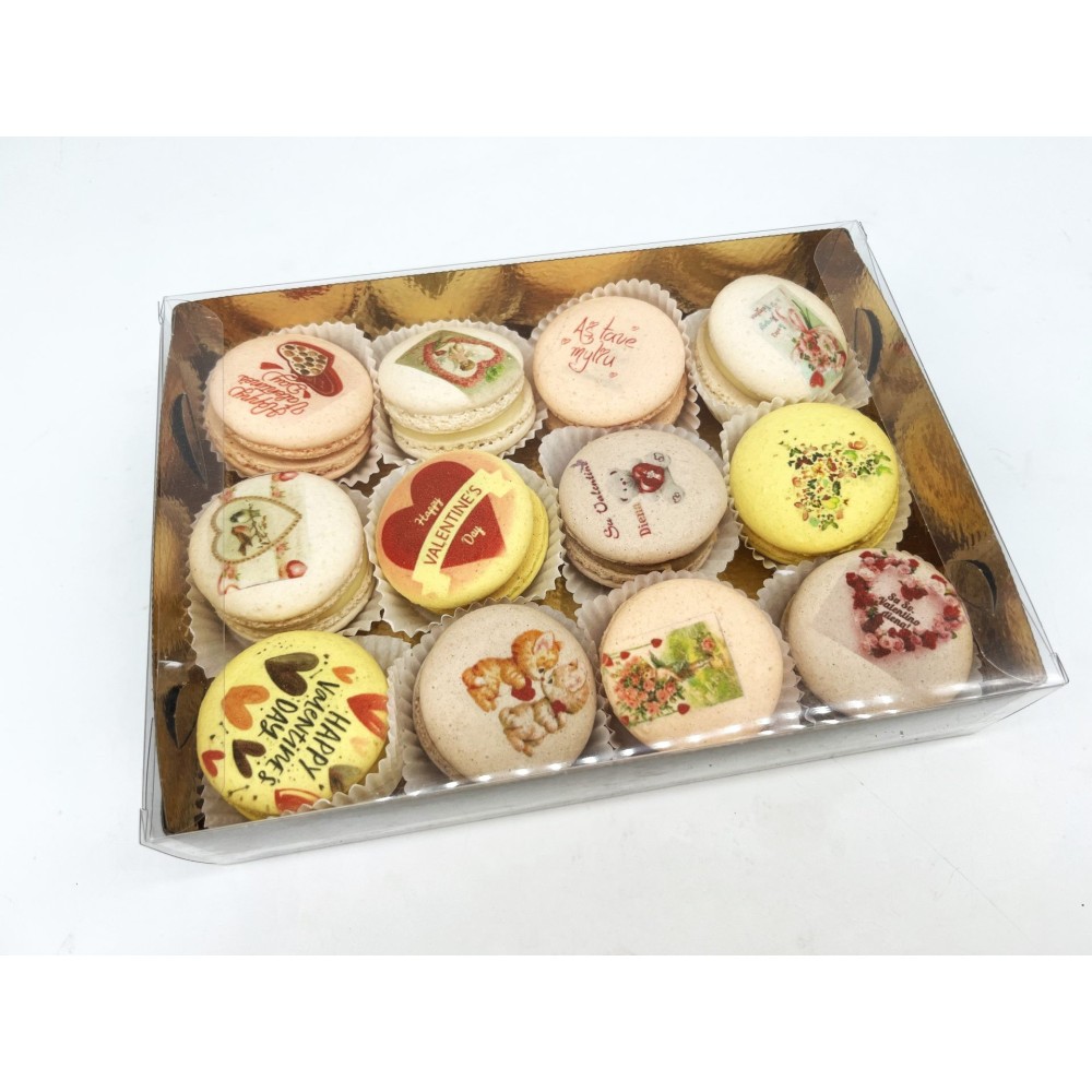 Makarons dėžutė "Valentinas"