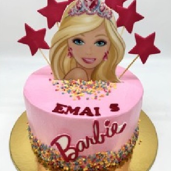 Vaikiškas tortas "Barbė 2"