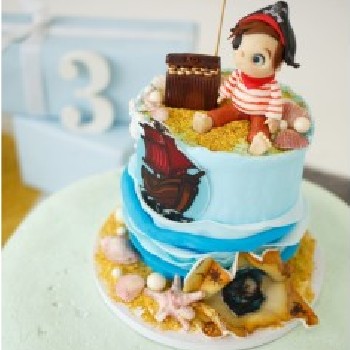 Vaikiškas tortas "Piratas"