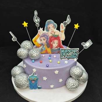 Vaikiškas tortas "KPOP"