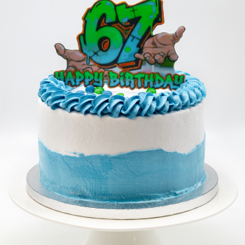 Vaikiškas tortas "67"
