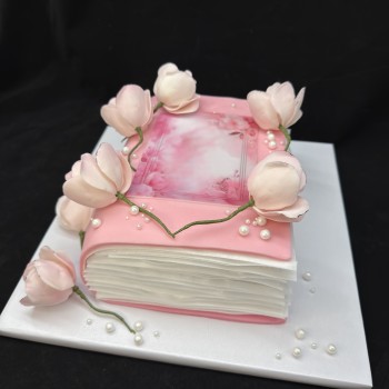 Jubiliejaus tortas "Knyga...