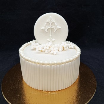Komunijos tortas su perliukais