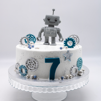 Vaikiškas tortas "Robotukas"