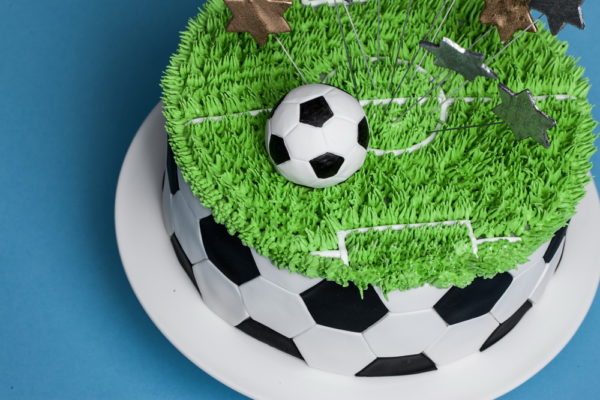 Vaikiškas tortas "Futbolas"