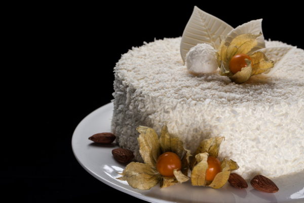 Rafaelo - kokosų tortas