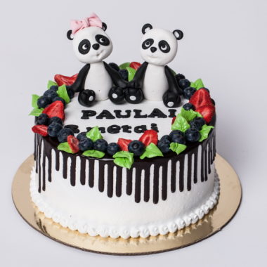 Vaikiškas tortas "Du pandukai"