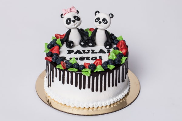 Vaikiškas tortas "Du pandukai"