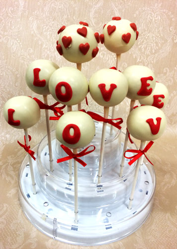 Pop cakes "Meilė"