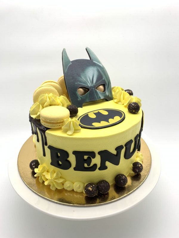 Vaikiškas tortas "Betmenas"