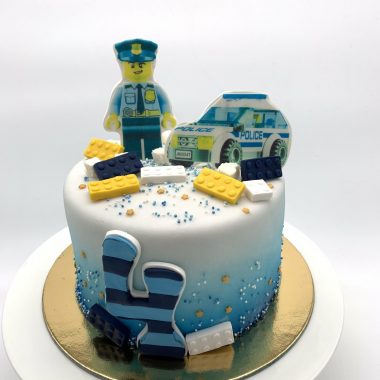 Vaikiškas tortas "Policija"