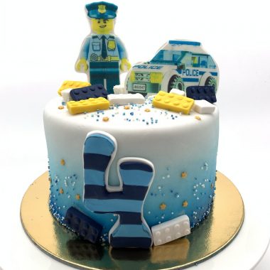 Vaikiškas tortas "Policija"