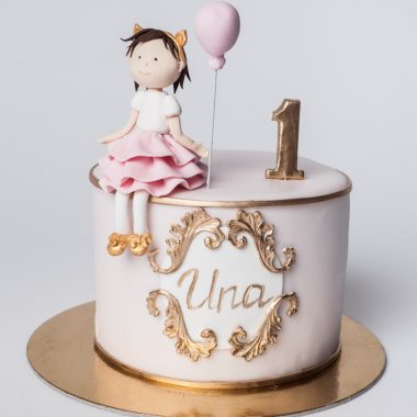 Tortas "Mergaitė su balionėliu"