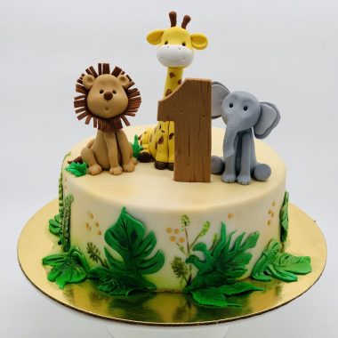 Vaikiškas tortas Zoo