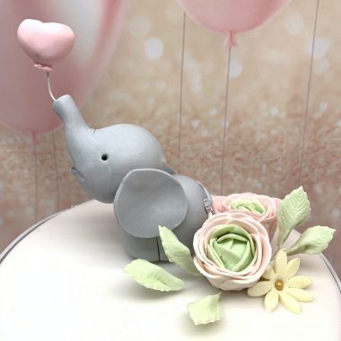 Krikštynų tortas su drambliuku