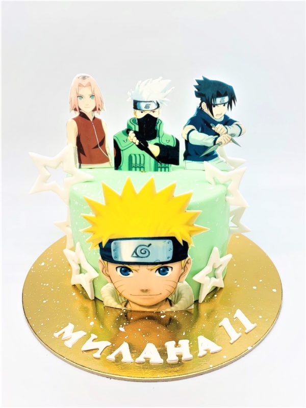 Vaikiškas "Naruto" tortas