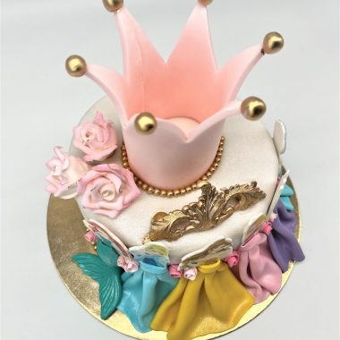 Vaikiškas Princesių tortas