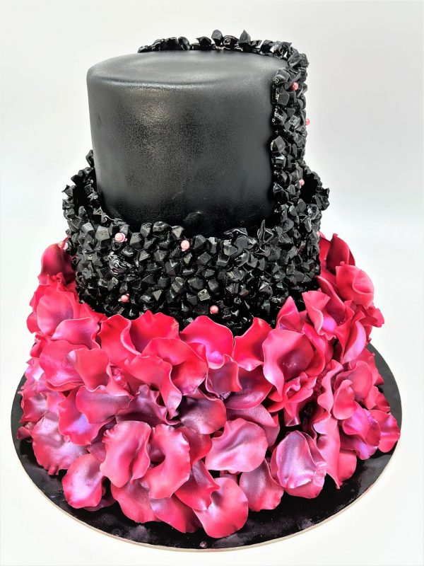Jubiliejinis tortas Juodas kristalas
