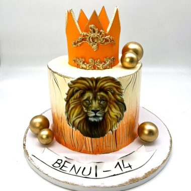 Vaikiškas tortas Liūtas karalius