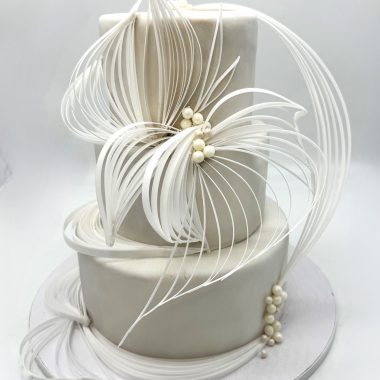 Vestuvinis tortas Popierinė gėlė